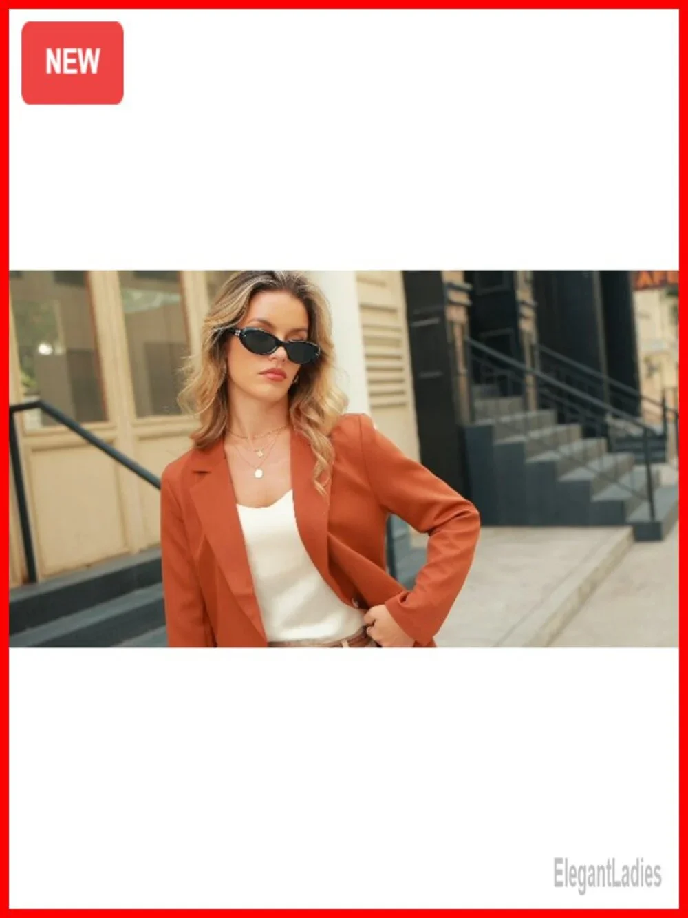 Women's Long Sleeve Blazer Business Casual Suit Jacket Full Lined Notch Lapel